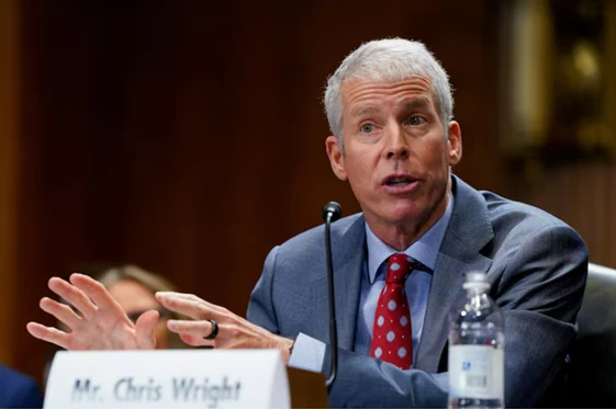 Bộ trưởng Năng lượng Hoa Kỳ Chris Wright phát biểu tại hội nghị CERAWeek 2025